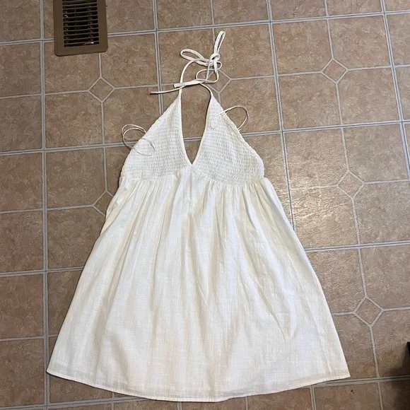 Cotton On | Dresses | White Short Backless Dress | Poshmark